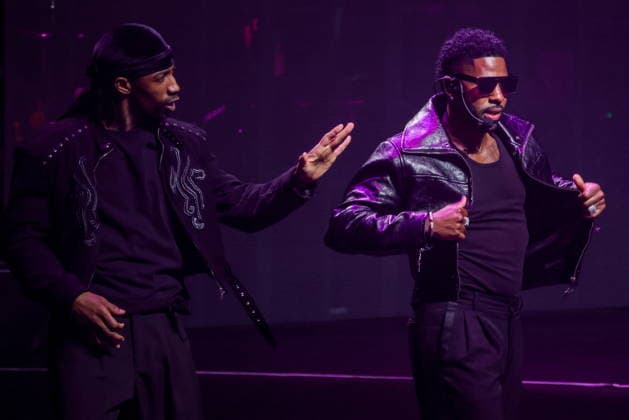 RUSSIA, MOSCOW - JUNE 14, 2026: US singer Jason Derulo performs at CSKA Arena. Artyom Geodakyan TASS  93820450