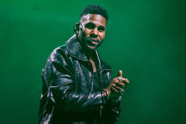 RUSSIA, MOSCOW - JUNE 14, 2026: US singer Jason Derulo performs at CSKA Arena. Artyom Geodakyan TASS  93821620
