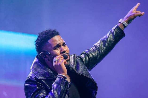RUSSIA, MOSCOW - JUNE 14, 2026: US singer Jason Derulo performs at CSKA Arena Moscow Russia  - ZUMAt113 20260614_zaa_t113_197 Copyright: xArtyomxGeodakyanx
