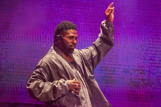 RUSSIA, MOSCOW - JUNE 14, 2026: US singer Jason Derulo performs at CSKA Arena. Artyom Geodakyan TASS  93821858