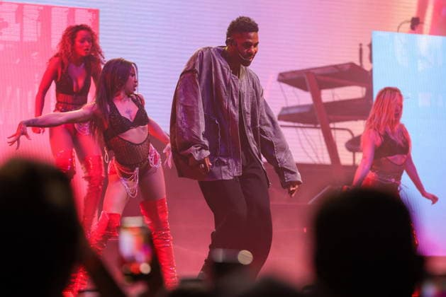 RUSSIA, MOSCOW - JUNE 14, 2026: US singer Jason Derulo performs at CSKA Arena Moscow Russia  - ZUMAt113 20260614_zaa_t113_204 Copyright: xArtyomxGeodakyanx