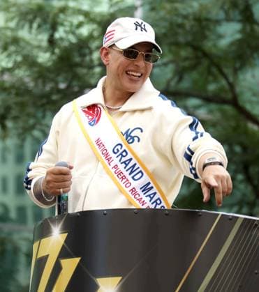 June 14, 2026, New York, New York, USA: Grand Marshall of the parade Puerto Rican rapper, singer, known as the King of Reggaeton DADDY YANKEE seen at the 69th Annual National Puerto Rican Parade held on 5th Avenue. New York USA  - ZUMAk03_ 20260614_zaf_k03_099 Copyright: xNancyxKaszermanx