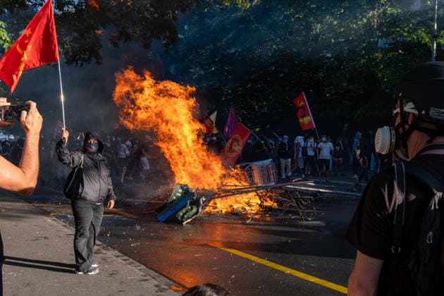 Reportage - G7 Summit Protests Geneve, Switzerland, 14 06 2026. during G7 Summit Protests, Reportage in Geneve, Switzerland, June 14 2026 Geneve City center Switzerland Copyright: xLeonardoxGaravagliax xLiveMediax LPN_2523627