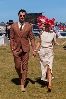 Prix de Diane Longines a lHippodrome de Chantilly Aurelien Muller et Priscilla Muller 457315 2026 06 14  Copyright: xSebastienxFremontx xStarfacex STAR_457315_003