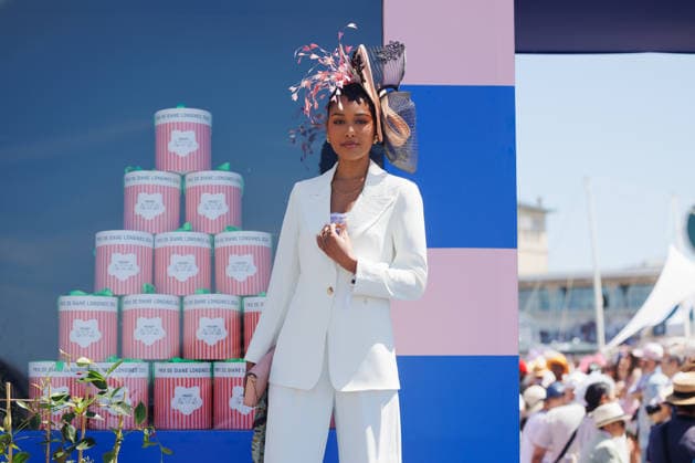Prix de Diane Longines a lHippodrome de Chantilly Clemence Botino Miss France 2020 457315 2026 06 14  Copyright: xSebastienxFremontx xStarfacex STAR_457315_085