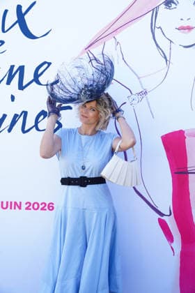 France Pierron Prix de Diane Longines 2026 at the Hippodrome de Chantilly on june 14th 2026 Anne Sophie Guebey Bestimage Prix de Diane Longines 2026 at the Chantilly Racecourse on june 14th 2026 Chantilly France  Copyright: xAnne-SophiexGuebeyx xBestimagexAnne-SophiexGuebeyx xBestimagex