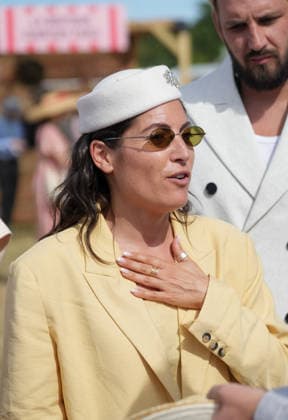 Leslie Benaroch Prix de Diane Longines 2026 at the Hippodrome de Chantilly on june 14th 2026 Anne Sophie Guebey Bestimage Prix de Diane Longines 2026 at the Chantilly Racecourse on june 14th 2026 Chantilly France  Copyright: xAnne-SophiexGuebeyx xBestimagexAnne-SophiexGuebeyx xBestimagex