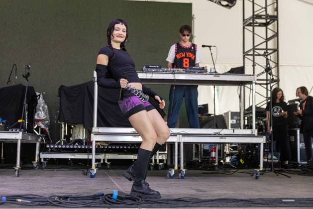 June 14, 2026, Manchester, Tennessee, U.S: SHANNY WISE of Fcukers during the Bonnaroo Music and Arts Festival in Manchester, Tennessee Manchester U.S  - ZUMAs135 20260614_zap_s135_003 Copyright: xDanielxDeSloverx