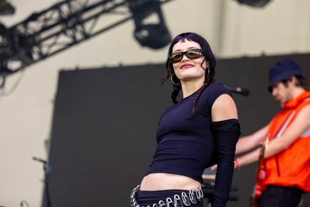 June 14, 2026, Manchester, Tennessee, U.S: SHANNY WISE and JACKSON WALKER LEWIS of Fcukers during the Bonnaroo Music and Arts Festival in Manchester, Tennessee Manchester U.S  - ZUMAs135 20260614_zap_s135_053 Copyright: xDanielxDeSloverx