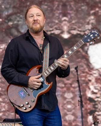 June 14, 2026, Manchester, Tennessee, U.S: DEREK TRUCKS of Tedeschi Trucks Band during the Bonnaroo Music and Arts Festival in Manchester, Tennessee Manchester U.S  - ZUMAs135 20260614_zap_s135_068 Copyright: xDanielxDeSloverx