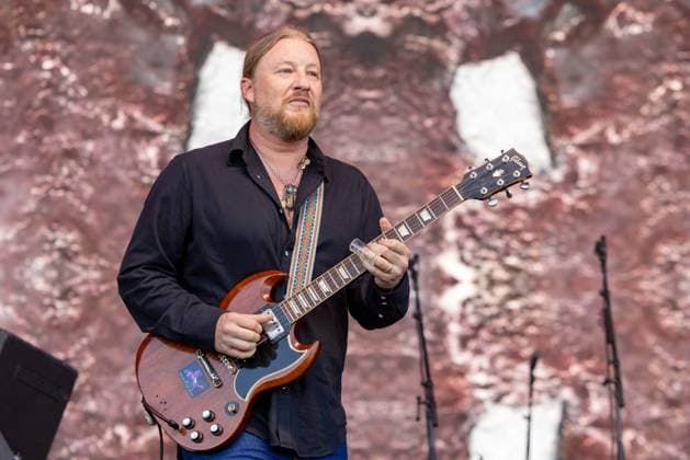 June 14, 2026, Manchester, Tennessee, U.S: DEREK TRUCKS of Tedeschi Trucks Band during the Bonnaroo Music and Arts Festival in Manchester, Tennessee Manchester U.S  - ZUMAs135 20260614_zap_s135_069 Copyright: xDanielxDeSloverx