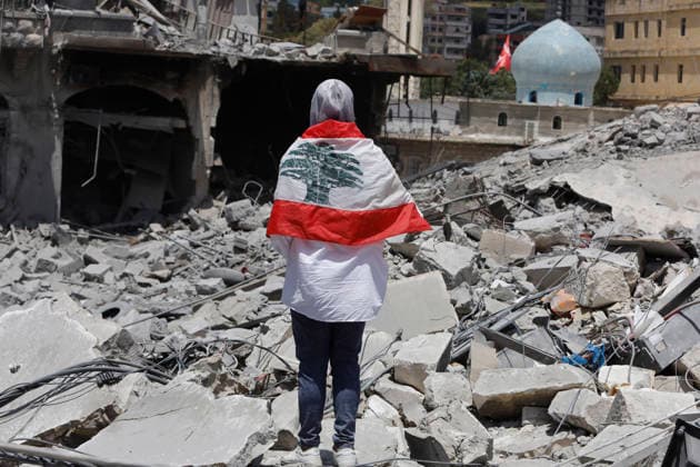 June 15, 2026, Nabatieh, South Lebanon, lebanon: Photos document the extensive destruction in the historic Saray district and old market of the city of Nabatieh in southern Lebanon, following a series of Israeli airstrikes that caused severe damage to buildings, shops, and infrastructure. The devastation remains visible across large sections of the city. The intensity of regional hostilities has significantly decreased following the announcement of a U.S.-Iran ceasefire agreement brokered by Pakistan, which includes a cessation of hostilities across multiple fronts, including Lebanon. Nabatieh lebanon  - ZUMAb339 20260615_znp_b339_004 Copyright: xAbdulxKaderxAlxBayx