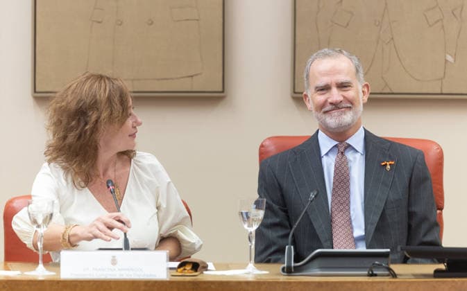 The King presides over the award ceremony of the VI Premio 15 de Junio The president of the Congress, Francina Armengol, and King Felipe VI, during the award ceremony of the VI Premio 15 de Junio a los Valores Constitucionales, in the Congress of Deputies, June 15, 2026, in Madrid Spain In this edition, the Award goes to the journalist and writer Miguel Ángel Aguilar in recognition of an exemplary career in defense of freedom of expression and freedom of the press, two fundamental constitutional values which, moreover, represent an essential counterweight for the proper functioning of any democracy June 15, 1977 marks one of the most important moments in the recent history of Spain, the first democratic elections in which all Spaniards vot Copyright: xEduardoxParrax 7598531
