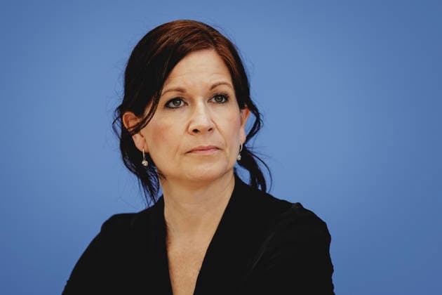 Katharina Guenther-Wuensch, Senatorin fuer Bildung, Jugend und Familie des Landes Berlin, aufgenommen im Rahmen der Pressekonferenz zur Veroeffentlichung des Berichts Bildung in Deutschland 2026 in Berlin, 15.06.2026. Berlin Deutschland *** Katharina Guenther Wuensch, Senator for Education, Youth and Family of the State of Berlin, at the press conference for the publication of the Education in Germany 2026 report in Berlin, 15 06 2026 Berlin Germany Copyright: xFlorianxGaertnerx