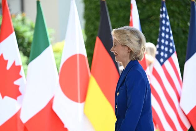 Ursula von der Leyen, President of the European Commission Arrivées des chefs détats et de gouvernement au sommet du G7 à Evian le 15 juin 2026 Jeanne Accorsini Bestimage Arrival of heads of state and government at the G7 summit in Evian on June 15, 2026 Evian France  Copyright: xJeannexAccorsinix xPoolx xBestimagexJeannexAccorsinix xPoolx xBestimagex
