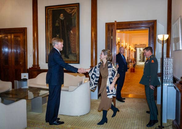 15-06-2026 Palace King Willem-Alexander received the State Secretary for Justice and Security, Claudia van Bruggen, at Noordeinde Palace. Â  Copyright: xPPEx