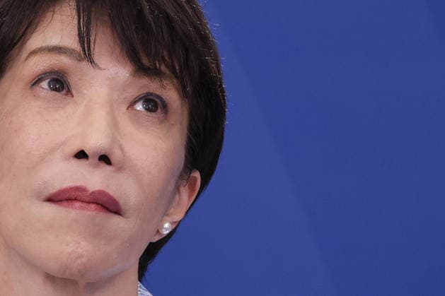 Italian Prime Minister Meloni meets Japanese Prime Minister Takaichi in Rome ROME, ITALY - JUNE 15: Japan s Prime Minister Sanae Takaichi attends a joint press conference with Italian Prime Minister Giorgia Meloni (not seen) at the end of their meeting at Villa Pamphili in Rome, Italy, on June 15, 2026. Riccardo De Luca Anadolu Rome Italy. Editorial use only. Please get in touch for any other usage.  Copyright: x2026xAnadoluxRiccardoxDexLucax