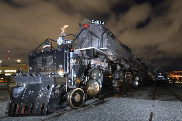 SCRANTON, PA - JUNE 15: View of the Big Boy steam locomotive Union Pacific celebrates America™s 250th Birthday with a tour of the Big Boy steam locomotive set to be reuniting with locomotive 4012 at Steamtown Historical Park in Scranton, Pennsylvania on June 15, 2026. Copyright: xmpi34 MediaPunchx