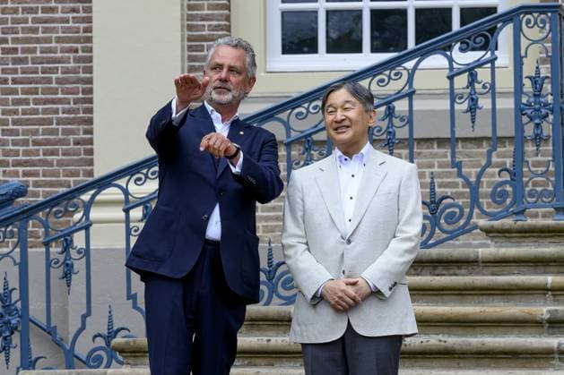 Apeldoorn, The Netherlands, 2026-06-15 15:14:35 APELDOORN, 15-06-2026, Het Loo Palace At the invitation of King Willem Alexander and Queen Maxima, Emperor Naruhito of Japan is paying a state visit to the Netherlands. Emperor Naruhito is accompanied by Empress Masako. The state visit is a confirmation of the close and historic relationship between Japan and the Netherlands. The countries share 426 years of bilateral relations. PHOTO: NLBeeld Patrick van Emst In the photo: Emperor Naruhito for a photo opportunity at Het Loo Palace Credit: NL Beeld Patrick van Emst  Copyright: xx x