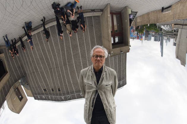 Anish Kapoor Photocall at Hayward Gallery, London, UK Artist Anish Kapoor with his work Tsunami as part of an exhibition by Anish Kapoor at Hayward Gallery, London, England, UK on Monday 15 June, 2026 which runs from Tue 16 June 2026 to Sun 18 October 2026., Credit:Justin Ng Avalon UK, England, London, Hayward Gallery  Copyright: xJustinxNgx xAvalonx 1110355587