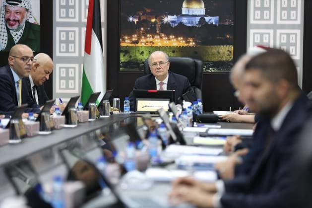 Palestinian Prime Minister Mohammad Mustafa chairs the weekly cabinet meeting in Ramallah, West Bank Palestinian Prime Minister Mohammad Mustafa chairs the weekly cabinet meeting in Ramallah, West Bank, on June 15, 2026. Photo by Prime Minister Office apaimages Ramallah West Bank Palestinian Territory 150626_Ramallah_PMO_00(5).jpeg Copyright: xapaimagesxPrimexMinisterxOfficex xapaimagesx