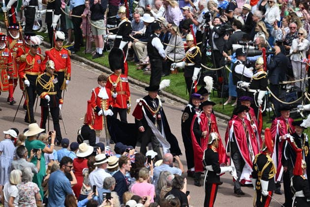 The King, Queen and Members of the Royal Family at Windsor Castle for Garter day King Charles III and Queen Camilla in their garter robes. GARTER DAY AT WINDSOR CASTLE Monday, 15th June 2026 Engagement: The King and Queen and Members of the Royal Family will attend a Service for the Most Noble Order of the Garter at St George™s Chapel, Windsor Castle, on Monday 15th June 2026. St George™s Chapel, Windsor Castle, SL4 1NJ. Their Majesties The King and Queen and Members of the Royal Family will walk in procession from Windsor Castle to St George™s Chapel to attend the annual Order of the Garter service. Following the service, Their Majesties and Members of the Royal Family will depart by carriages for their return journey to the Castl  Copyright: xTonyxKershawx xPAxROTAx-xB68x xAvalonx 1110358591
