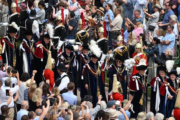 The King, Queen and Members of the Royal Family at Windsor Castle for Garter day The annual Order of the Garter service at St. George s Chapel. GARTER DAY AT WINDSOR CASTLE Monday, 15th June 2026 Engagement: The King and Queen and Members of the Royal Family will attend a Service for the Most Noble Order of the Garter at St George™s Chapel, Windsor Castle, on Monday 15th June 2026. St George™s Chapel, Windsor Castle, SL4 1NJ. Their Majesties The King and Queen and Members of the Royal Family will walk in procession from Windsor Castle to St George™s Chapel to attend the annual Order of the Garter service. Following the service, Their Majesties and Members of the Royal Family will depart by carriages for their return journey to the  Copyright: xTonyxKershawx xPAxROTAx-xB68x xAvalonx 1110358604