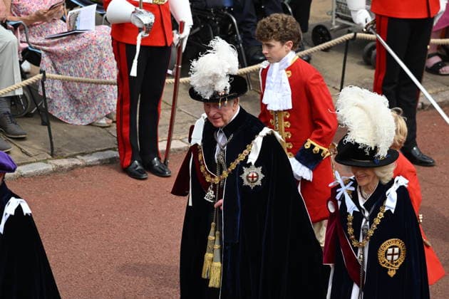 The King, Queen and Members of the Royal Family at Windsor Castle for Garter day King Charles III and Queen Camilla in their garter robes. GARTER DAY AT WINDSOR CASTLE Monday, 15th June 2026 Engagement: The King and Queen and Members of the Royal Family will attend a Service for the Most Noble Order of the Garter at St George™s Chapel, Windsor Castle, on Monday 15th June 2026. St George™s Chapel, Windsor Castle, SL4 1NJ. Their Majesties The King and Queen and Members of the Royal Family will walk in procession from Windsor Castle to St George™s Chapel to attend the annual Order of the Garter service. Following the service, Their Majesties and Members of the Royal Family will depart by carriages for their return journey to the Castl  Copyright: xTonyxKershawx xPAxROTAx-xB68x xAvalonx 1110358633