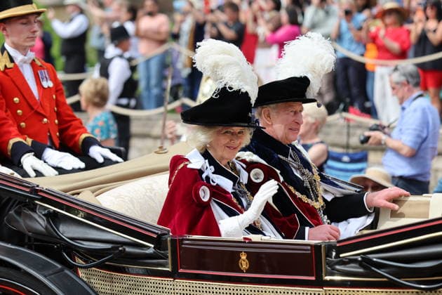 . 15 06 2026. London, United Kingdom. UK Royals attend Garter Day at Windsor Castle, United Kingdom.  xStephenxLockx xi-Imagesx IIM-26831-0021
