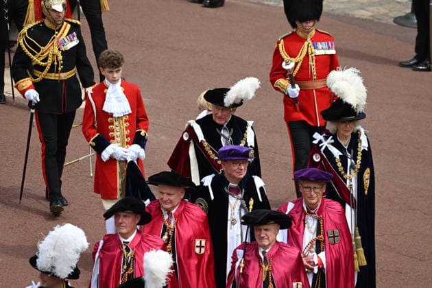 The King, Queen and Members of the Royal Family at Windsor Castle for Garter day King Charles III and Queen Camilla in their garter robes. GARTER DAY AT WINDSOR CASTLE Monday, 15th June 2026 Engagement: The King and Queen and Members of the Royal Family will attend a Service for the Most Noble Order of the Garter at St George™s Chapel, Windsor Castle, on Monday 15th June 2026. St George™s Chapel, Windsor Castle, SL4 1NJ. Their Majesties The King and Queen and Members of the Royal Family will walk in procession from Windsor Castle to St George™s Chapel to attend the annual Order of the Garter service. Following the service, Their Majesties and Members of the Royal Family will depart by carriages for their return journey to the Castl  Copyright: xTonyxKershawx xPAxROTAx-xB68x xAvalonx 1110359170