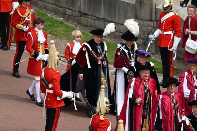 The King, Queen and Members of the Royal Family at Windsor Castle for Garter day King Charles III and Queen Camilla in their garter robes. GARTER DAY AT WINDSOR CASTLE Monday, 15th June 2026 Engagement: The King and Queen and Members of the Royal Family will attend a Service for the Most Noble Order of the Garter at St George™s Chapel, Windsor Castle, on Monday 15th June 2026. St George™s Chapel, Windsor Castle, SL4 1NJ. Their Majesties The King and Queen and Members of the Royal Family will walk in procession from Windsor Castle to St George™s Chapel to attend the annual Order of the Garter service. Following the service, Their Majesties and Members of the Royal Family will depart by carriages for their return journey to the Castl  Copyright: xTonyxKershawx xPAxROTAx-xB68x xAvalonx 1110359187