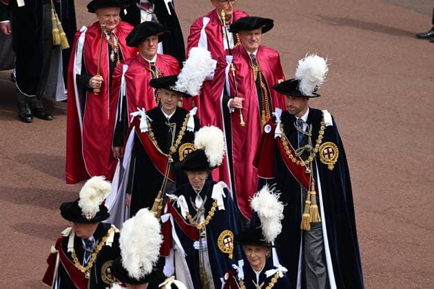 The King, Queen and Members of the Royal Family at Windsor Castle for Garter day Prince William and Princess Anne in their garter robes. GARTER DAY AT WINDSOR CASTLE Monday, 15th June 2026 Engagement: The King and Queen and Members of the Royal Family will attend a Service for the Most Noble Order of the Garter at St George™s Chapel, Windsor Castle, on Monday 15th June 2026. St George™s Chapel, Windsor Castle, SL4 1NJ. Their Majesties The King and Queen and Members of the Royal Family will walk in procession from Windsor Castle to St George™s Chapel to attend the annual Order of the Garter service. Following the service, Their Majesties and Members of the Royal Family will depart by carriages for their return journey to the Castle.  Copyright: xTonyxKershawx xPAxROTAx-xB68x xAvalonx 1110359200