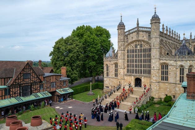 The King, Queen and Members of the Royal Family at Windsor Castle for Garter day The annual Order of the Garter service at St. George s Chapel. GARTER DAY AT WINDSOR CASTLE Monday, 15th June 2026 Engagement: The King and Queen and Members of the Royal Family will attend a Service for the Most Noble Order of the Garter at St George™s Chapel, Windsor Castle, on Monday 15th June 2026. St George™s Chapel, Windsor Castle, SL4 1NJ. Their Majesties The King and Queen and Members of the Royal Family will walk in procession from Windsor Castle to St George™s Chapel to attend the annual Order of the Garter service. Following the service, Their Majesties and Members of the Royal Family will depart by carriages for their return journey to the  Copyright: xTonyxKershawx xPAxROTAx-xB68x xAvalonx 1110359220