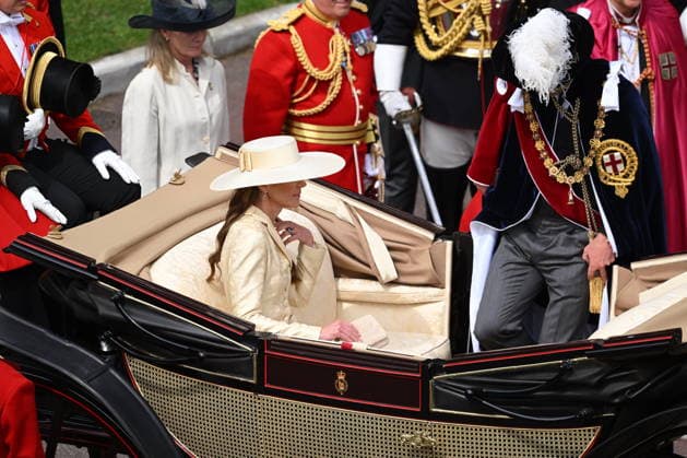 The King, Queen and Members of the Royal Family at Windsor Castle for Garter day Catherine, Princess of Wales, with Prince William. GARTER DAY AT WINDSOR CASTLE Monday, 15th June 2026 Engagement: The King and Queen and Members of the Royal Family will attend a Service for the Most Noble Order of the Garter at St George™s Chapel, Windsor Castle, on Monday 15th June 2026. St George™s Chapel, Windsor Castle, SL4 1NJ. Their Majesties The King and Queen and Members of the Royal Family will walk in procession from Windsor Castle to St George™s Chapel to attend the annual Order of the Garter service. Following the service, Their Majesties and Members of the Royal Family will depart by carriages for their return journey to the Castle. Ahea  Copyright: xTonyxKershawx xPAxROTAx-xB68x xAvalonx 1110372558
