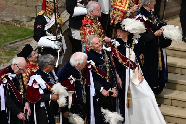 The King, Queen and Members of the Royal Family at Windsor Castle for Garter day Tony Blair and others in their garter robes. GARTER DAY AT WINDSOR CASTLE Monday, 15th June 2026 Engagement: The King and Queen and Members of the Royal Family will attend a Service for the Most Noble Order of the Garter at St George™s Chapel, Windsor Castle, on Monday 15th June 2026. St George™s Chapel, Windsor Castle, SL4 1NJ. Their Majesties The King and Queen and Members of the Royal Family will walk in procession from Windsor Castle to St George™s Chapel to attend the annual Order of the Garter service. Following the service, Their Majesties and Members of the Royal Family will depart by carriages for their return journey to the Castle. Ahead of t  Copyright: xTonyxKershawx xPAxROTAx-xB68x xAvalonx 1110372586