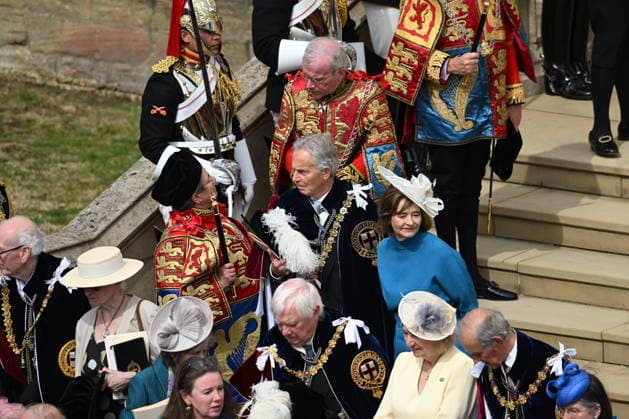 The King, Queen and Members of the Royal Family at Windsor Castle for Garter day Tony Blair and others in their garter robes. GARTER DAY AT WINDSOR CASTLE Monday, 15th June 2026 Engagement: The King and Queen and Members of the Royal Family will attend a Service for the Most Noble Order of the Garter at St George™s Chapel, Windsor Castle, on Monday 15th June 2026. St George™s Chapel, Windsor Castle, SL4 1NJ. Their Majesties The King and Queen and Members of the Royal Family will walk in procession from Windsor Castle to St George™s Chapel to attend the annual Order of the Garter service. Following the service, Their Majesties and Members of the Royal Family will depart by carriages for their return journey to the Castle. Ahead of t  Copyright: xTonyxKershawx xPAxROTAx-xB68x xAvalonx 1110372622
