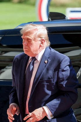 U.S. President Donald Trump arrives at the Hotel Royal, Evian Resort, for the G7 Leaders Summit in Évian-les-Bains, France, on June 15, 2026 Dominique Jacovides Bestimage U.S. President Donald Trump arrives for the G7 Leaders Summit at the Hotel Royal, Evian Resort in Evian-les-Bains, France, on June 15, 2026 Evian-les-Bains France,detected_source_language  Copyright: xDOMINIQUExJACOVIDESx xBESTIMAGExDOMINIQUExJACOVIDESx xBESTIMAGEx