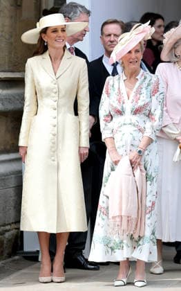 The 2026 Order Of The Garter Service WINDSOR, ENGLAND - JUNE 15: Catherine, Princess of Wales and Sophie, Duchess of Edinburgh smile as they attend the 2026 Order Of The Garter Service at Windsor Castle on June 15, 2026 in Windsor, England. The Order of the Garter, Britain s oldest chivalric order established by Edward III, includes The King, Queen, Royal Family members, and up to 24 companions honoured for their public service. Companions of the Garter are chosen personally by the Sovereign to honour those who have held public office, who have contributed in a particular way to national life or who have served the Sovereign personally., Credit:Chris Jackson PA ROTA - B68 Avalon United Kingdom, England, Windsor, Windsor Castle  Copyright: xChrisxJacksonx xPAxROTAx-xB68x xAvalonx 1110378542