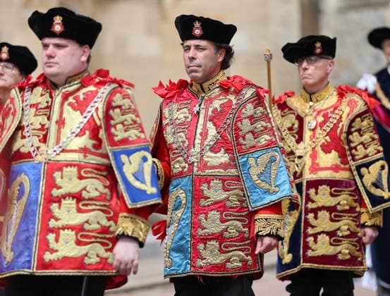 The 2026 Order Of The Garter Service WINDSOR, ENGLAND - JUNE 15: Members attends the 2026 Order Of The Garter Service at Windsor Castle on June 15, 2026 in Windsor, England. The Order of the Garter, Britain s oldest chivalric order established by Edward III, includes The King, Queen, Royal Family members, and up to 24 companions honoured for their public service. Companions of the Garter are chosen personally by the Sovereign to honour those who have held public office, who have contributed in a particular way to national life or who have served the Sovereign personally., Credit:Chris Jackson PA ROTA - B68 Avalon United Kingdom, England, Windsor, Windsor Castle  Copyright: xChrisxJacksonx xPAxROTAx-xB68x xAvalonx 1110378610