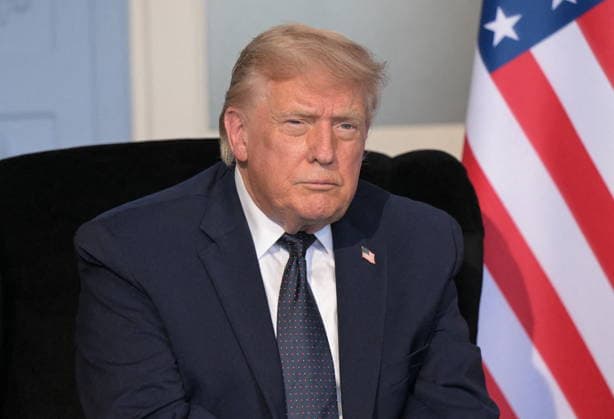 President Trump And President Macron At G7 Summit Bilateral Meeting - France U.S. President Donald Trump pictured at a bilateral meeting on the G7 summit at the Hotel Royal, in Evian-les-Bains, France on June 15, 2026. A G7 summit is set to take place June 15 to 17 in the French town of Evian-les-Bains near Switzerland and it will be attended by country leaders as well as the EU s foreign policy chief and ministers from Brazil, Canada, the United Arab Emirates and Turkey. Photo by Ammar Abd Rabbo ABACAPRESS.COM Evian-les-Bains France  Copyright: xAbdxRabboxAmmar ABACAx