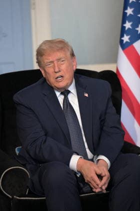 U.S. President Donald Trump pictured at a bilateral meeting during the G7 summit at the Hotel Royal in Évian-les-Bains, France on June 15, 2026. A G7 summit is set to take place June 15–17 in the French town of Évian-les-Bains near Switzerland, and it will be attended by national leaders as well as the EU’s foreign policy chief and ministers from Brazil, Canada, the United Arab Emirates, and Turkey. Ammar Abd Rabbo Pool Bestimage Évian-les-Bains, France,detected_source_language  Copyright: xAmmarxAbdxRabbo Pool BestimagexAmmarxAbdxRabbo Pool Bestimagex