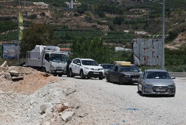 Lebanese residents return to the rubble of their homes in Nabatieh NABATIEH, LEBANON - JUNE 15: A view of the destruction as Lebanese residents return to their homes following the agreement reached between the U.S. and Iran in Nabatieh, Lebanon on June 15, 2026. Houssam Shbaro Anadolu Nabatieh Lebanon. Editorial use only. Please get in touch for any other usage.  Copyright: x2026xAnadoluxHoussamxShbarox