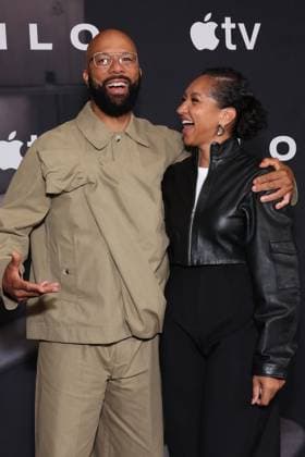 LOS ANGELES, CALIFORNIA - JUNE 15: Common and Alexandria Riley at Apple TV+ s Silo Season 3 Photo Call at Four Seasons Hotel Los Angeles at Beverly Hills on June 15, 2026 in Los Angeles, California. Credit: USA - ZUMAa123 20260615_zaa_a123_044 Copyright: xAdMediax