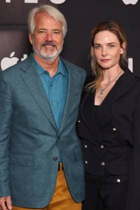 LOS ANGELES, CALIFORNIA - JUNE 15: Rebecca Ferguson & Graham Yost at Apple TV+ s Silo Season 3 Photo Call at Four Seasons Hotel Los Angeles at Beverly Hills on June 15, 2026 in Los Angeles, California. Credit: USA  - ZUMAa123 20260615_zaa_a123_038 Copyright: xAdMediax