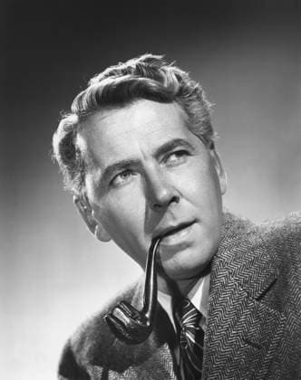 Alexander Knox, Head and Shoulders Publicity Portrait for the Film, The Sign of the Ram , Columbia Pictures, 1948  Copyright: xABxArchivesx jtv013180