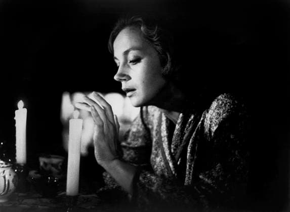 Irina Kupchenko, on-set of the Soviet Film, Without Witness , Russian: Bez svideteley, USA release via International Film Exchange, 1983  Copyright: xABxArchivesx jtv013199