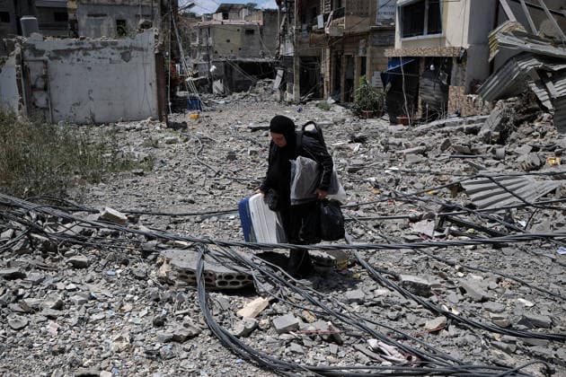 Destruction in the city of Nabatieh, southern Lebanon, 15 June 2026, following Israeli bombings that have plagued the area in recent months of conflict. Destruction in the city of Nabatieh !ACHTUNG: NUR REDAKTIONELLE NUTZUNG!  Copyright: xEdgarxGutiérrezx GRAF9014 20260615-55020605899_1