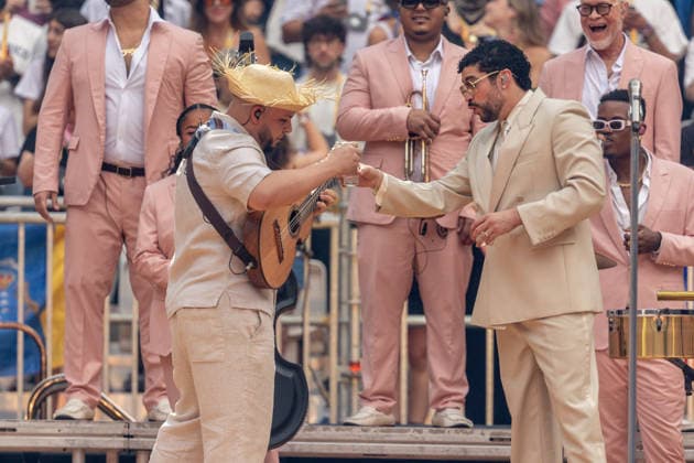 Bad Bunnys Final Concert at the Estadio Metropolitano in Madrid Singer Bad Bunny performs during his final concert at the Riyadh Air Metropolitano on June 15, 2026, in Madrid, Spain. The Puerto Rican artist has performed ten concerts in the capital between May 30 and June 15 as part of his ‘DeBÍ TiRAR MáS FOToS World Tour’ in Spain,detected_source_language  Copyright: xRicardoxRubiox 7600097