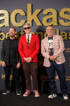 Fan viewing of Jackass: Best and Last in BFI IMAX Waterloo,London, UK on 15 June 2026 Chris Pontius, Johnny Knoxville and Director Jeff Tremaine attend the fan viewing of jackass: best and last in BFI IMAX Waterloo, London, UK on 15 June 2026., Credit:Tina Korhonen Tina Korhonen - B162 Avalon United Kingdom, London  Copyright: xTinaxKorhonenx xTinaxKorhonenx-xB162x xAvalonx 1110408913