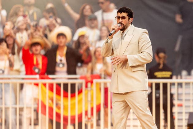 Bad Bunnys Final Concert at the Estadio Metropolitano in Madrid Singer Bad Bunny performs during his final concert at the Riyadh Air Metropolitano on June 15, 2026, in Madrid, Spain. The Puerto Rican artist has performed ten concerts in the capital between May 30 and June 15 as part of his ‘DeBÍ TiRAR MáS FOToS World Tour’ in Spain,detected_source_language  Copyright: xRicardoxRubiox 7600121